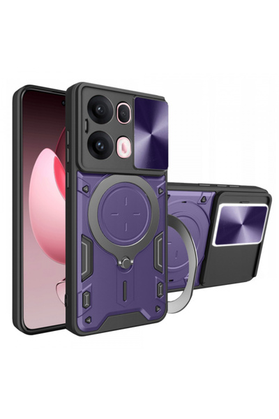 Techsuit Case for Oppo Reno13 Pro, Techsuit, CamGuard Pro, Purple