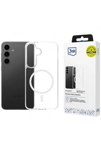 3MK MagSafe калъф за Samsung Galaxy S25 S931 / S24 S921, 3mk, Armor Magcase, ...