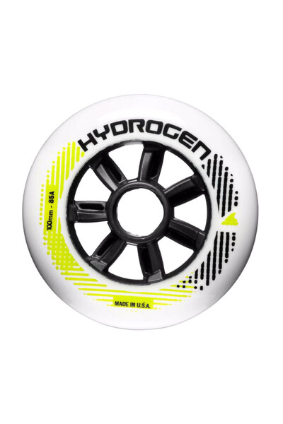 Rollerblade ΤΡΟΧΟΙ ΥΔΡΟΓΕΝΟΥΣ 100ΧΙΛ./85Α - ΛΕΥΚΟΙ (6 ΤΕΜΑΧΙΑ)
