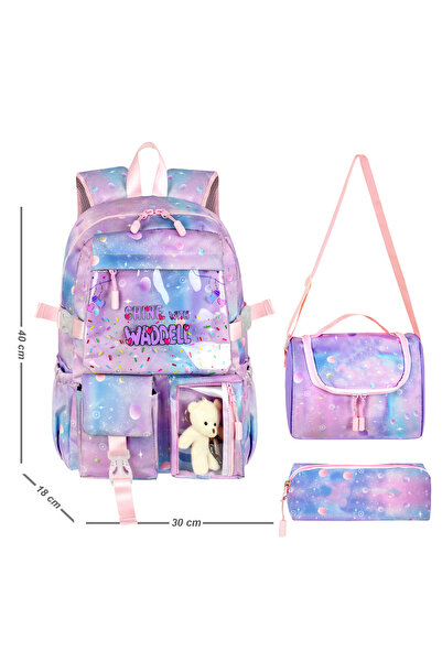 barberri Σακίδιο πλάτης με μοτίβο από ύφασμα twill κορεατικής ποιότητας Kawai...