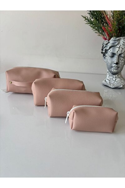 Sissi Design Çok Amaçlı 4'lü Seyahat Ve Makyaj Çantası