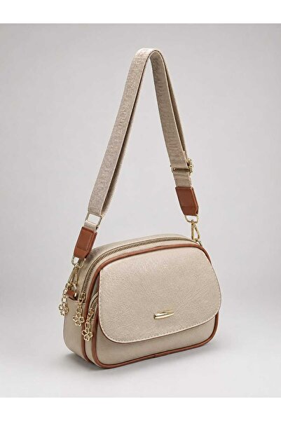 KIRASE Κομψή και στυλάτη τσάντα χιαστί και ώμου με φαρδύ ρυθμιζόμενο λουράκι,...