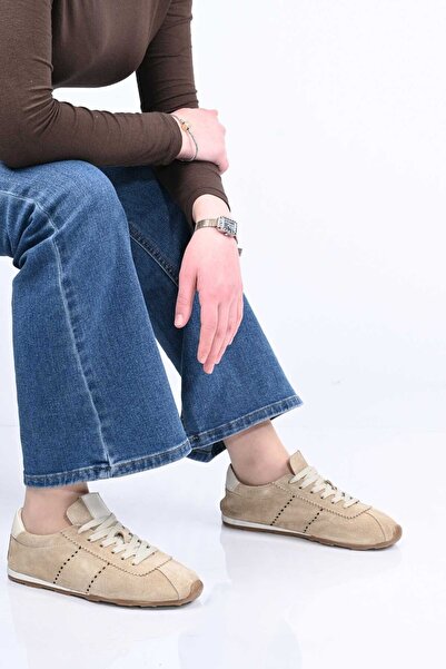 Bestello Lace-Up Thermo Sole Genuine Leather Sneaker 341-0138 Women's Shoes