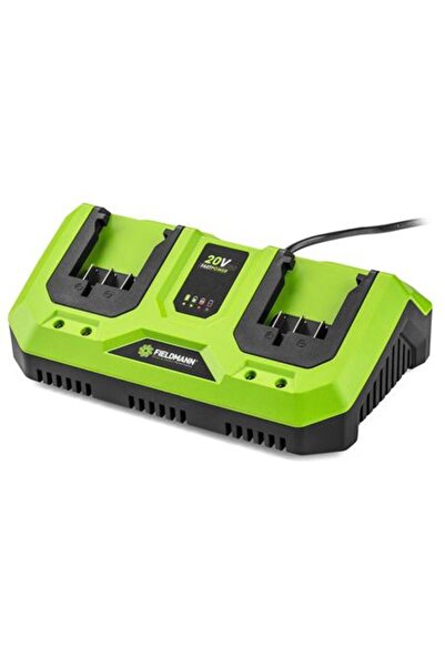Fieldmann FDUZ 79110 Καθολικός Ταχυφορτιστής 20V, Διπλή Μπαταρία, 2x2Ah, Μαύρ...