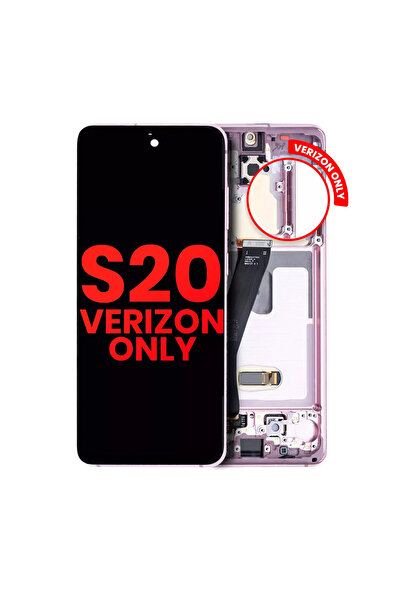 Samsung Ansamblu display Galaxy S20 5G (Doar cadru Verizon 5G UW) AMPlus (Roz...