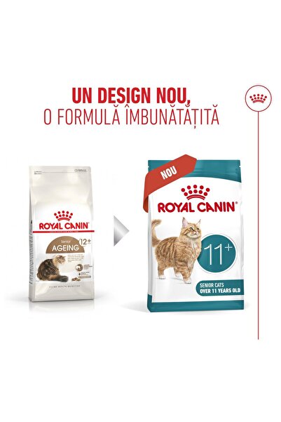 Royal Canin Hrană uscată pentru pisici în vârstă 11+ ani, Senior, 4 kg