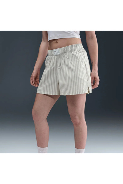 Nike Stripe Poplin Short Kadın Şort