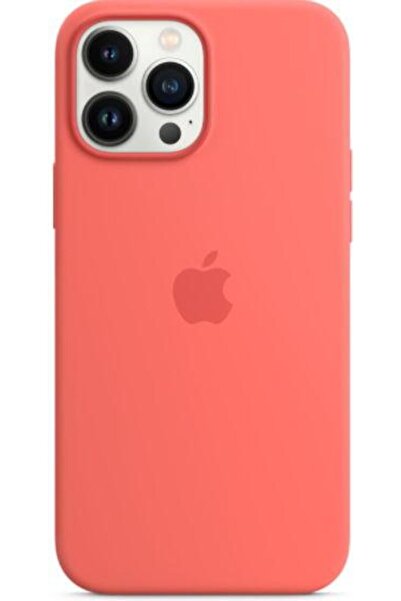 Apple Protectie Spate pentru iPhone 13 Pro Max, Silicon (Roz)