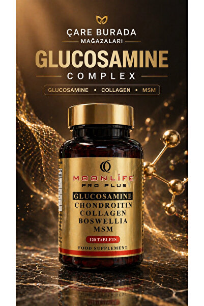Çare Burada Moonlife - Glukozamin, Kondroitin, Sülfat Kapsül 120 Adet (Glukoz...