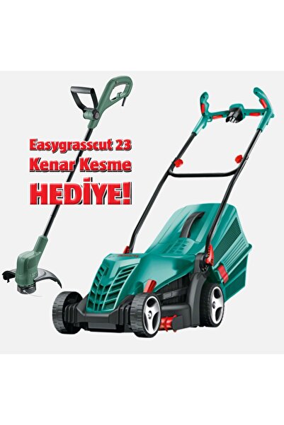 Bosch ARM37 Elektrikli Çim Biçme Makinesi Easygrasscut 23 Kenar Kesme Hediyeli