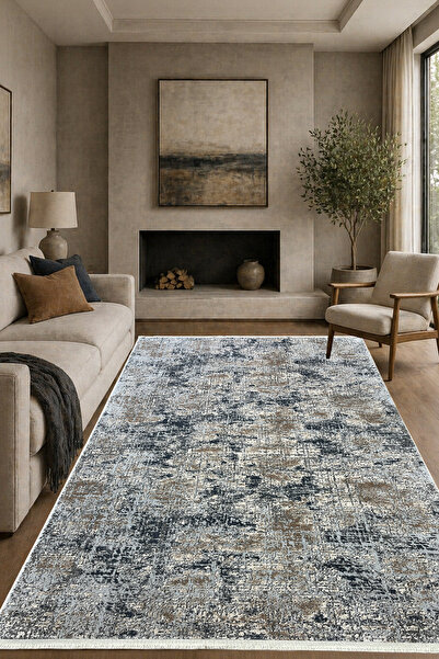 ünalcarpet 4m2 ve 6m2 Ebatlarında Antialerjik Modern Kalın Yumuşak Dokulu Sal...