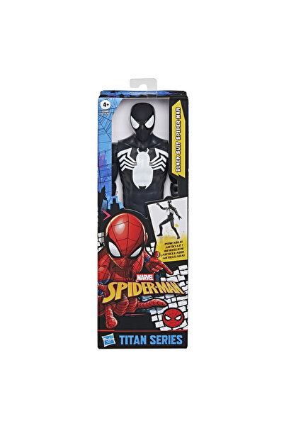 Hasbro Figurină Spider-Man Titan în Costum Negru 30 cm