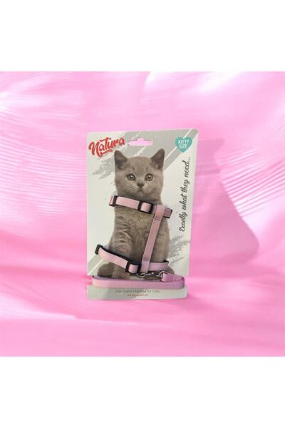 Natura Pet Natura Yavru Kedi Bel Tasması pembe