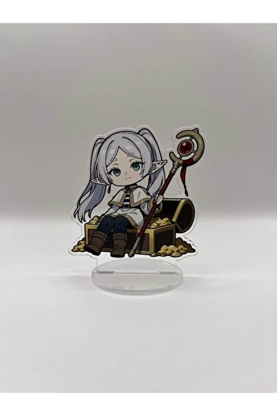 Hara Company Frieren Animesi Frieren Akrilik Mini Figür Stant