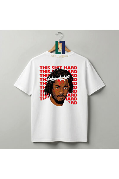Grafftee Clothing Μπλουζάκι Unisex από βαμβάκι Premium με σχέδιο Kendrick Lam...