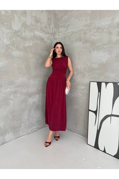 Kiki Büzgülü salaş Sandy elbise