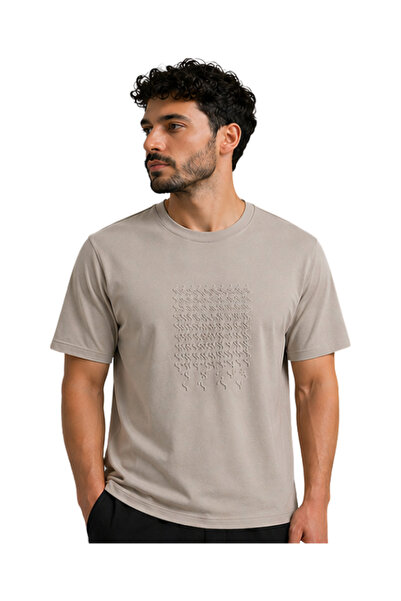 Yassino 3D Motion Printed Oysho Fabric Men's T-Shirt 26563