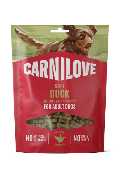 Ördekli (Biberiyeli) Yumuşak (Soft Snack) Köpek Ödül Maması 200 gr