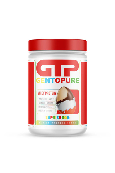 Gentopure WHEY PROTEİN - WPC35 900GR (Suprise Egg)