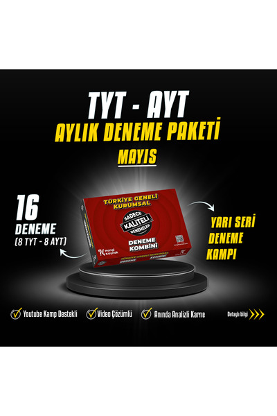 Hangi Kaynak 2026 YKS MAYIS YARI SERİ DENEME PAKETİ