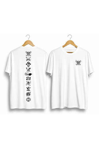 barsdepo Μπλουζάκι One Piece με στάμπα, Oversize, Unisex – Anime Streetwear