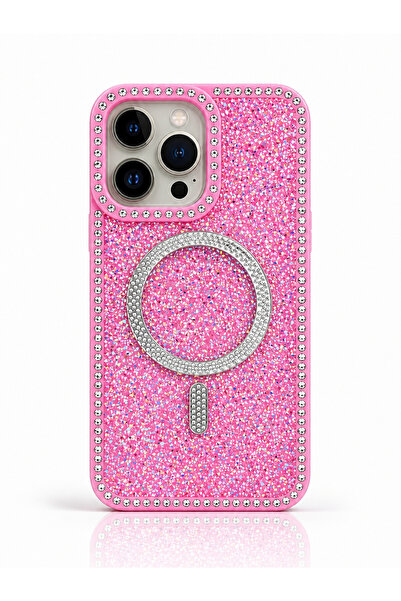 Premium Gem ONLY İPHONE 16 PROMAX COMPATIBLE Luxury Phone Case with Stylish Aesthetic Elegant Diamond Gem Standing Out WITH Sparkly Gem Details...