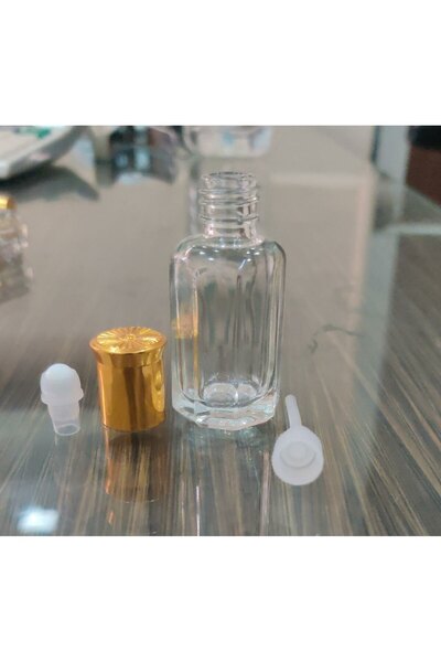 USAMA PERFUMES I AL HAFIZ OUD زجاجة فارغة سعة 12 مل مع رول أون