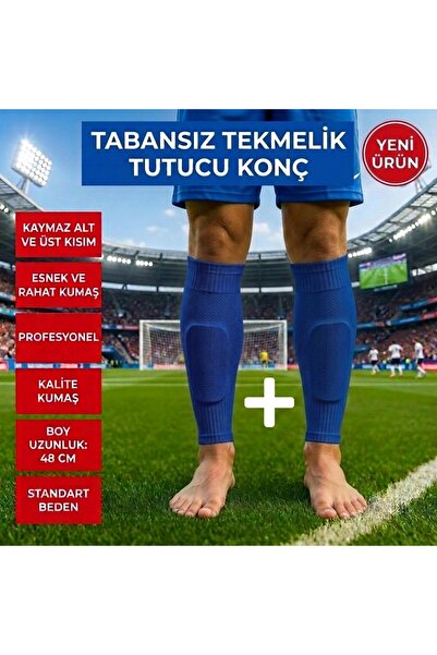 BS BEYAZ SHOES Profesyonel 2'li TABANSIZ KESİK TEKMELİK TUTUCU Futbol Sporcu ...
