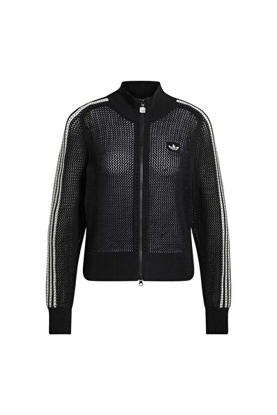 adidas Kc6497-K Crochet Tt Women's Jacket Black