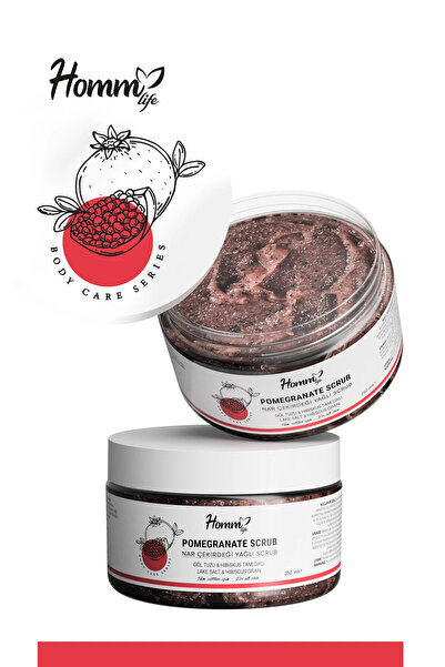 Pomegranate NAR ÇEKİRDEĞİ YAĞLI BİTKİ TANECİKLİ SCRUB 250 ml