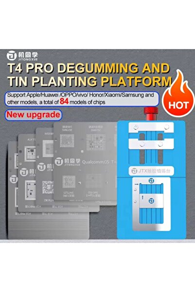 kızılelma teknik Jtx T4 Pro Üniversal Entegre Yapıştırıcı Çıkarma ve Kalay Di...