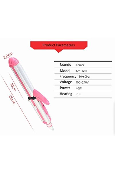 Mino 3 In 1 Beauty Professional Hair Curler & Straightener