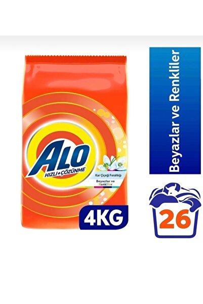 Alo 4 kg toz çamaşır deterjanı