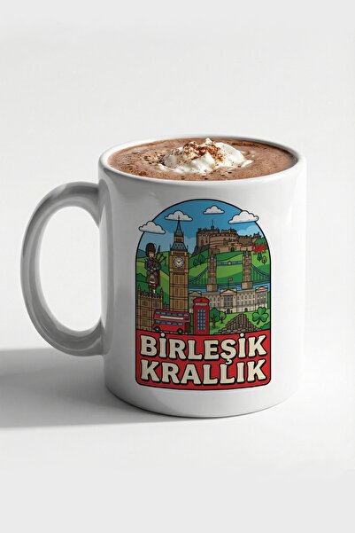 Kirbi Reklam United Arab Emirates - Uae City Printed Porcelain Mug Cup Gift