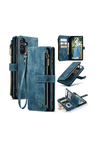 Caseme C30 Multifunctional Θήκη Πορτοφόλι Green Blue (Samsung Galaxy A16 4G /...