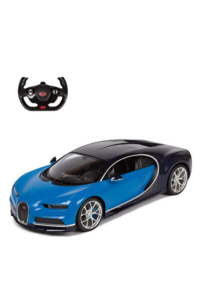 Rastar MASINA CU TELECOMANDA BUGATTI CHIRON ALBASTRU SCARA 1 LA 14