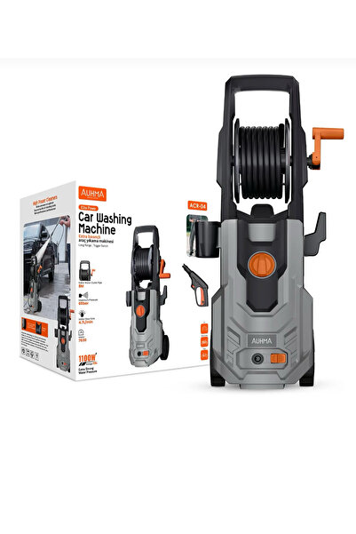 aetcr ACR-04 Taşınabilir Basınçlı Araç ve Bahçe Yıkama Makinesi - 8M Hortumlu