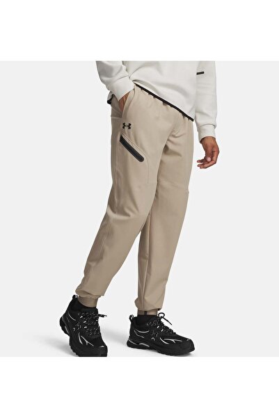 Under Armour 1388823-299 Ua Unstoppable Woven Jg Mink Men's Sweatpants