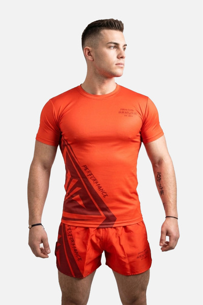 ARMURA Tricou Roșu de Performanță pentru Juniori