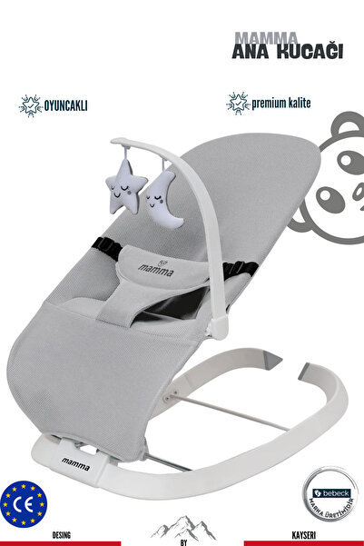 Bebeck Shake Sleep 2in1 Sallanır Yaylanır Katlanır Ana Kucağı Oyuncaklı Taşım...