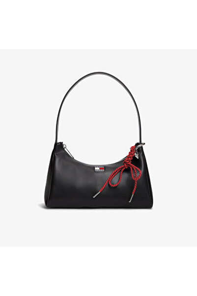 Tommy Hilfiger City Charm Kadın Siyah Omuz Çantası