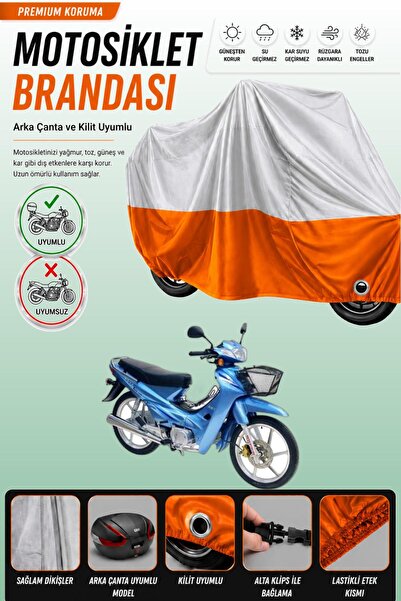Cemku Double Gray Top - Orange Bottom, Rear Bag Compatible Asian as 100-7 Tur...