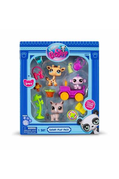 Littlest Pet Shop Φιγούρες 3Τμχ-Σαφάρι BF000524