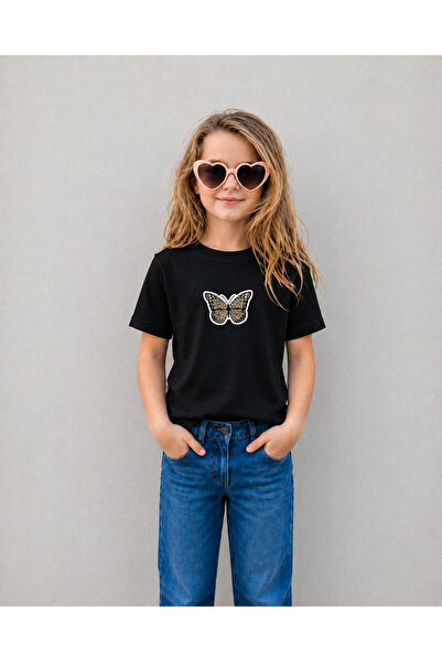 LORVEX Girl's T-Shirt 100% Cotton Printed Comfortable Fit Summer T-Shirt