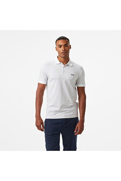 BOSS Paddy Erkek Beyaz Polo
