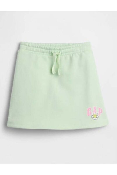 GAP Kids Gap Kız Bebek Paçası Çiçek Detaylı Etek 6 Ay-5 Yaş YEŞİL