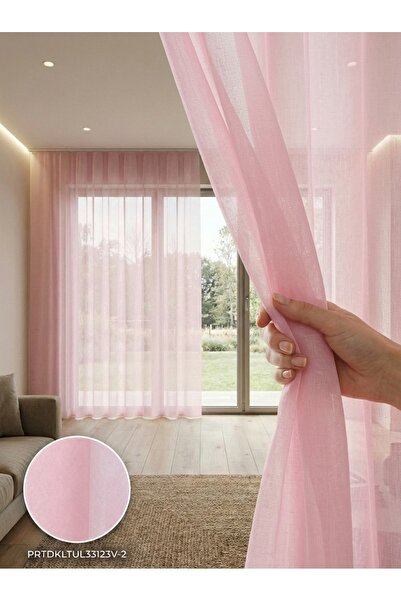 LEVENT ÖZEL PratikTül Dekoratif Tül Perde 300x255 cm Orta Işık Geçirgenliği