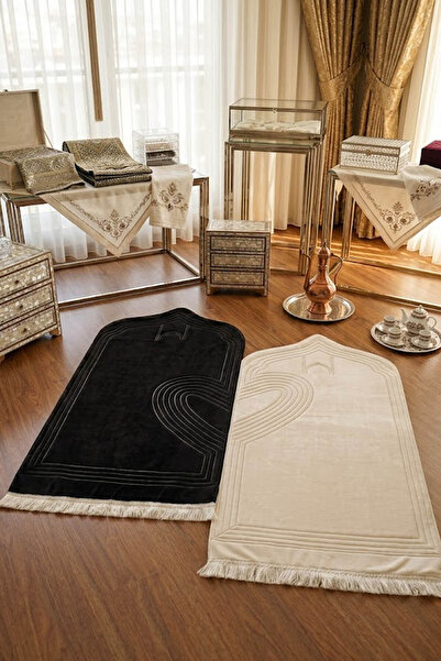 Çt Çeyizci Tekstil Heart-Shaped Couple / Bride and Groom Bundle Dowry Mat, 2-...