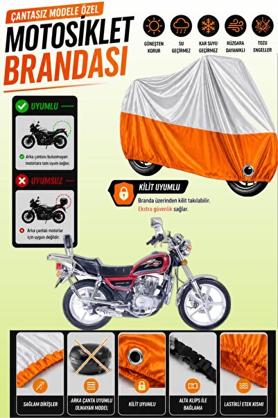 Cemku Twin Top Gray - Bottom Orange Falcon Comfort 150 Compatible Engine Tarp...