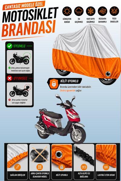 Cemku Twin Top Gray - Bottom Orange Kanuni Popcorn 90 Compatible Engine Tarpa...